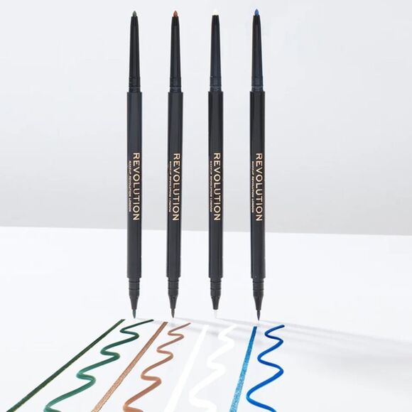 Revolution Beauty Felt & Kohl Precision Dual Eyeliner - Picture 8 of 9